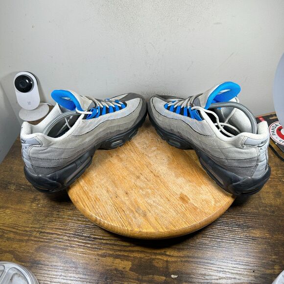 Nike Men\'s Air Max 95 OG‎ Crystal Blue Men\'s Size 10.5 Shoe AT8696-100 main image 8